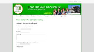 
                            9. Kontakt Hans-Klakow-Oberschule Brieselang