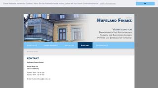 
                            5. Kontakt | Hufeland Finanz GmbH