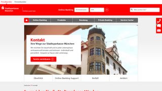 
                            9. Kontakt - Ihre Wege zu uns - Stadtsparkasse München