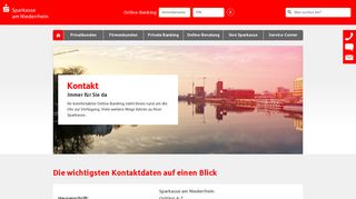 
                            11. Kontakt - Immer für Sie da - Sparkasse am Niederrhein