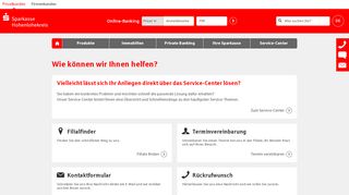 
                            6. Kontakt - Immer für Sie da - Sparkasse Hohenlohekreis