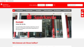 
                            11. Kontakt - Immer für Sie da - Sparkasse Rhein-Haardt