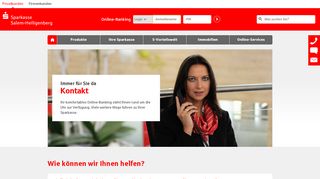 
                            13. Kontakt - Immer für Sie da - Sparkasse Salem-Heiligenberg