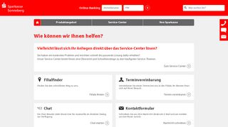 
                            4. Kontakt - Immer für Sie da - Sparkasse Sonneberg