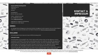 
                            7. Kontakt & Impressum - krasserstoff.com