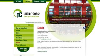 
                            5. Kontakt - JUNIOR COACH