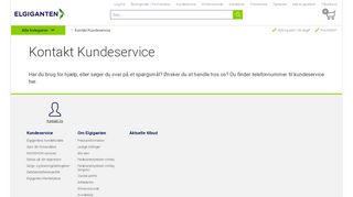 
                            10. Kontakt Kundeservice - Elgiganten