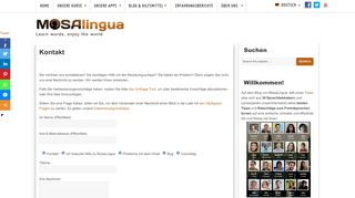 
                            10. Kontakt - Lerne Sprachen auf dem Smartphone und ... - MosaLingua