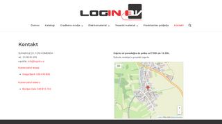 
                            2. Kontakt – LOGIN BV d.o.o.