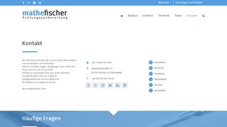 
                            4. Kontakt | mathefischer.de