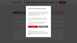 
                            9. Kontakt | Modelagentur & Casting - FAMEONME Casting