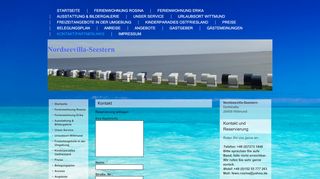 
                            12. Kontakt - Nordseevilla-Seestern - Kontakt/Partnerlinks