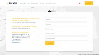 
                            4. Kontakt os - Egencia Danmark