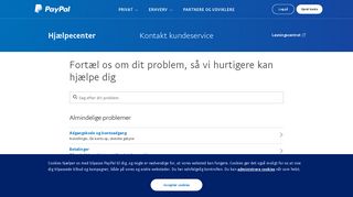 
                            1. Kontakt os - PayPal