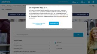 
                            5. Kontakt os - Vi er her for at hjælpe dig | PostNord