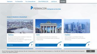 
                            2. Kontakt - Permacon - Ihre Experten in Personalfragen