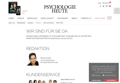 
                            6. Kontakt - Psychologie Heute