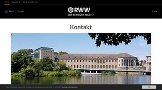 
                            4. Kontakt - RWW Rheinisch-Westfälische Wasserwerksgesellschaft mbH