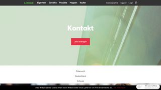 
                            12. Kontakt, Service & Support - Loxone