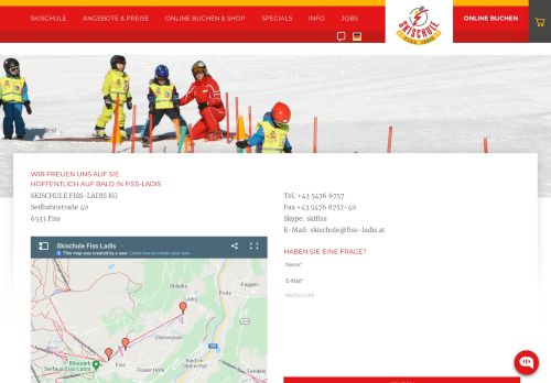 
                            13. Kontakt - Skischule Fiss-Ladis