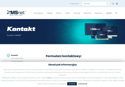 
                            5. Kontakt - SMSNet