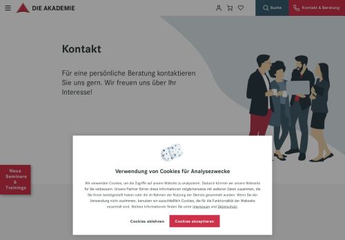 
                            7. Kontakt - So erreichen Sie uns - Die Akademie für Führungskräfte