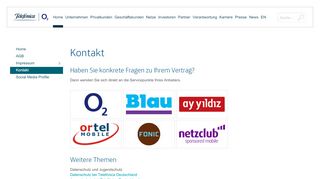 
                            1. Kontakt | Telefónica Deutschland