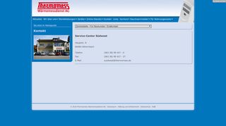 
                            7. Kontakt - Thermomess Wärmemessdienst AG