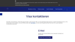 
                            11. Kontakt | Visa Kundenservice | Visa