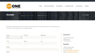 
                            4. Kontakt – Vserver ispOne business GmbH