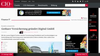 
                            13. Kontakt zu Insurtechs: Gothaer Versicherung gründet Digital GmbH ...