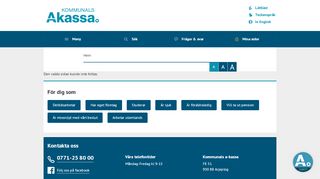 
                            8. Kontakta oss | Kommunals A-kassa