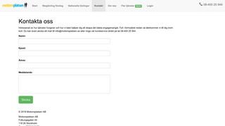 
                            10. Kontakta oss | Motionsplatsen