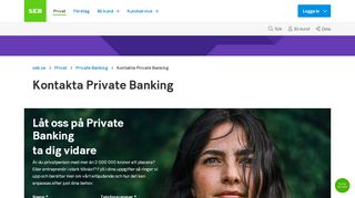 
                            5. Kontakta Private Banking | SEB