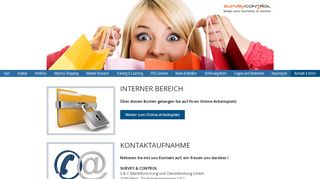 
                            4. Kontaktaufnahme mit Survey & Control - Surveycontrol.at