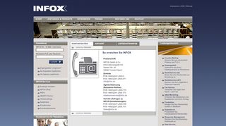 
                            5. Kontaktdaten - INFOX GmbH & Co - Homepage