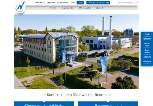 
                            4. Kontaktdaten | Stadtwerke Neuruppin GmbH