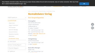 
                            12. Kontaktdaten Verlag - Sigs Datacom