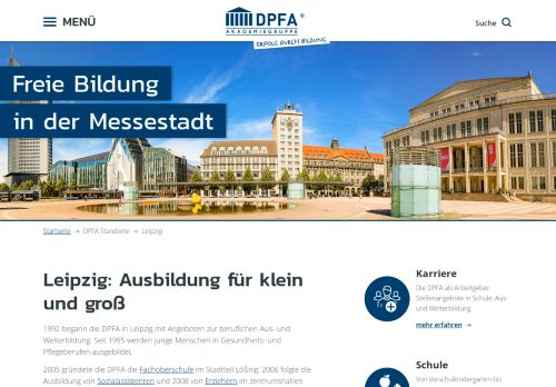 
                            8. Kontakte in Leipzig | DPFA: Die Profis für Ausbildung