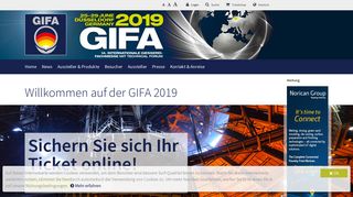 
                            11. Kontaktpersonen -- GIFA Messe - GIFA 2019