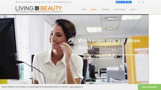
                            5. Kontaktseite - Living Beauty - Die professionelle Agentur für die ...