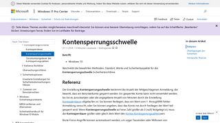 
                            2. Kontensperrungsschwelle (Windows 10) | Microsoft Docs