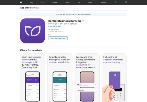 
                            11. Kontist business banking on the App Store - iTunes - Apple