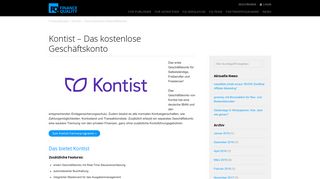 
                            12. Kontist – Das kostenlose Geschäftskonto - FinanceQuality