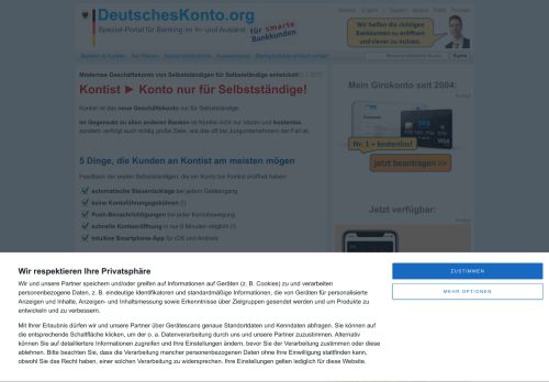 
                            10. Kontist Konto nur für Selbstständige! Erfahrungen?