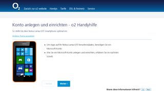 
                            11. Konto anlegen und einrichten - Apps - Nokia Lumia 635