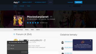 
                            3. Konto dla wszystkich! - 2 - Moviestarplanet - Dogry