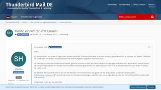 
                            10. Konto einrichten mit Emailn - Konten einrichten - Thunderbird Mail DE