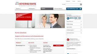 
                            4. Konto - Generali Bank