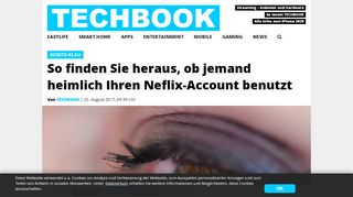 
                            11. Konto-Klau: So prüfen Sie, ob jemand anders Ihr Netflix-Konto benutzt ...